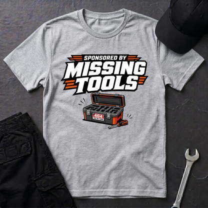 Sponsored By Missing Tools  T-Shirt