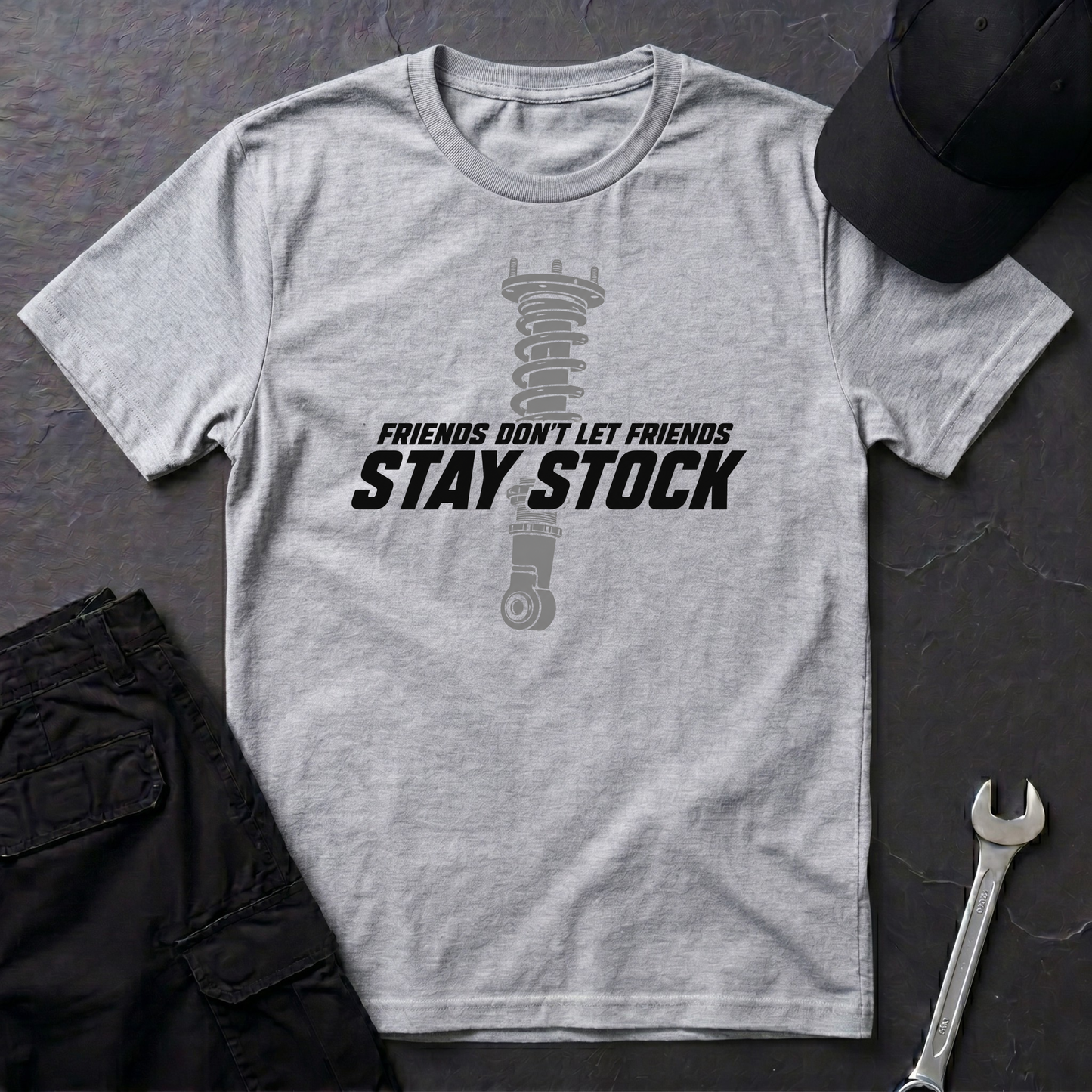 Friends Don't Stay Stock   T-Shirt