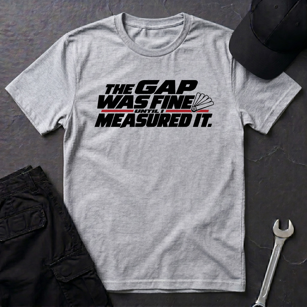 The Gap Was Fine.  T-Shirt