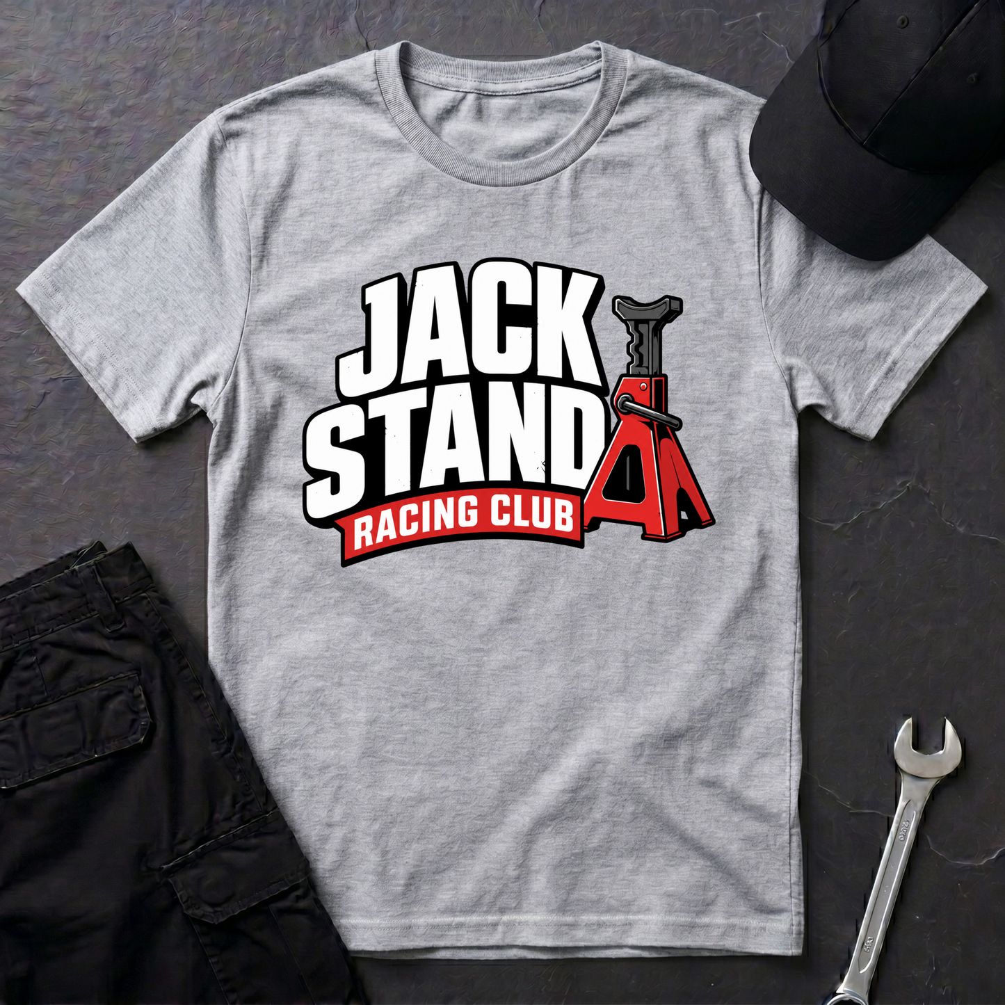 Jack Stand Racing  T-Shirt