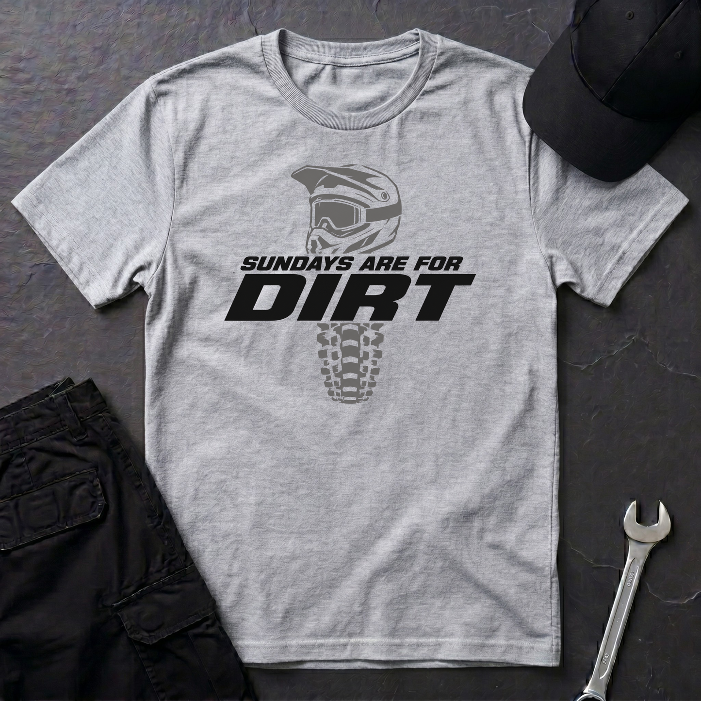 Sundays Are For Dirt   T-Shirt