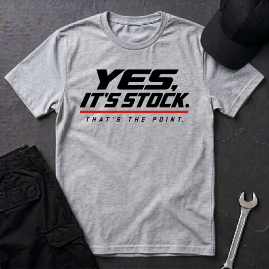 It's Stock.   T-Shirt
