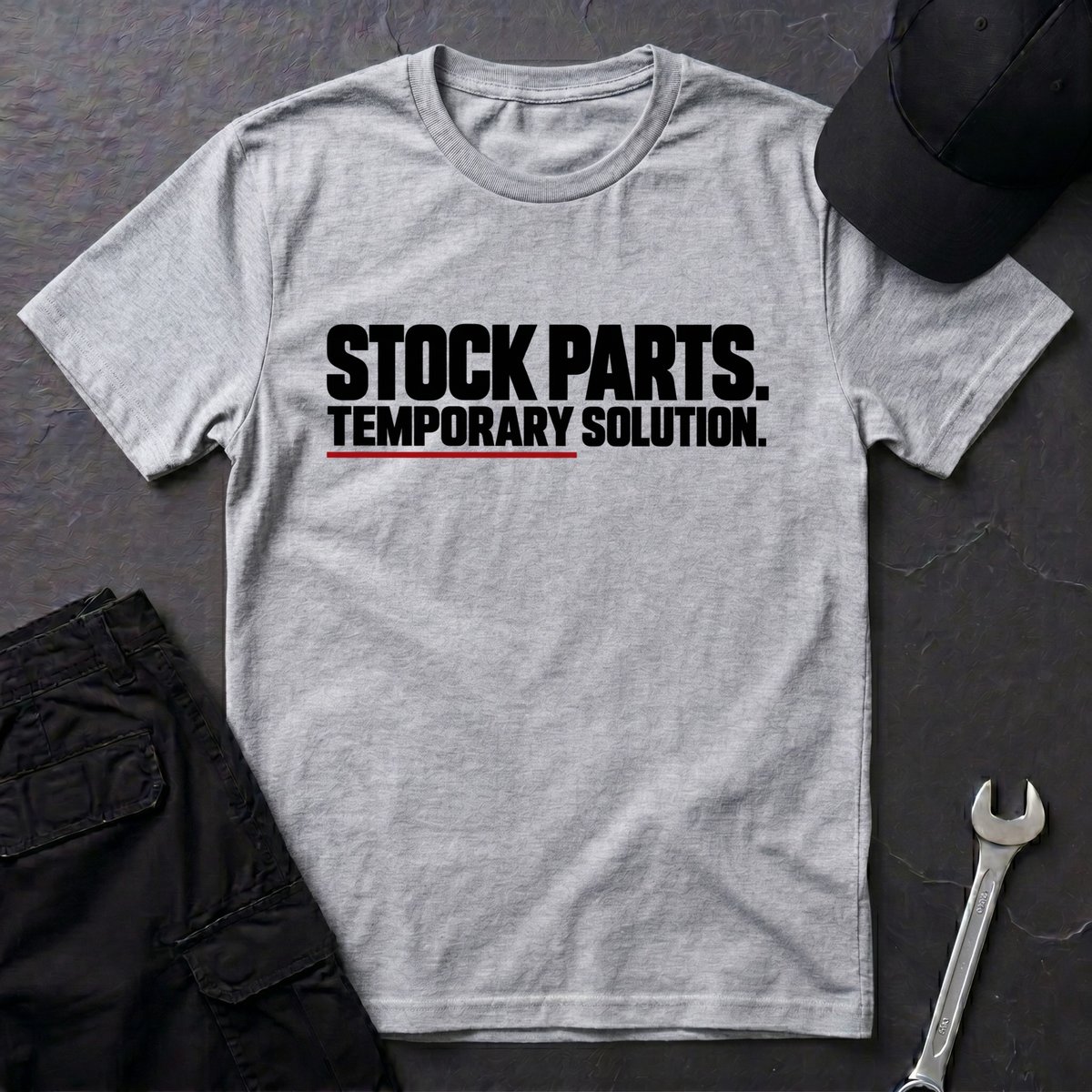 Stock Parts.  T-Shirt