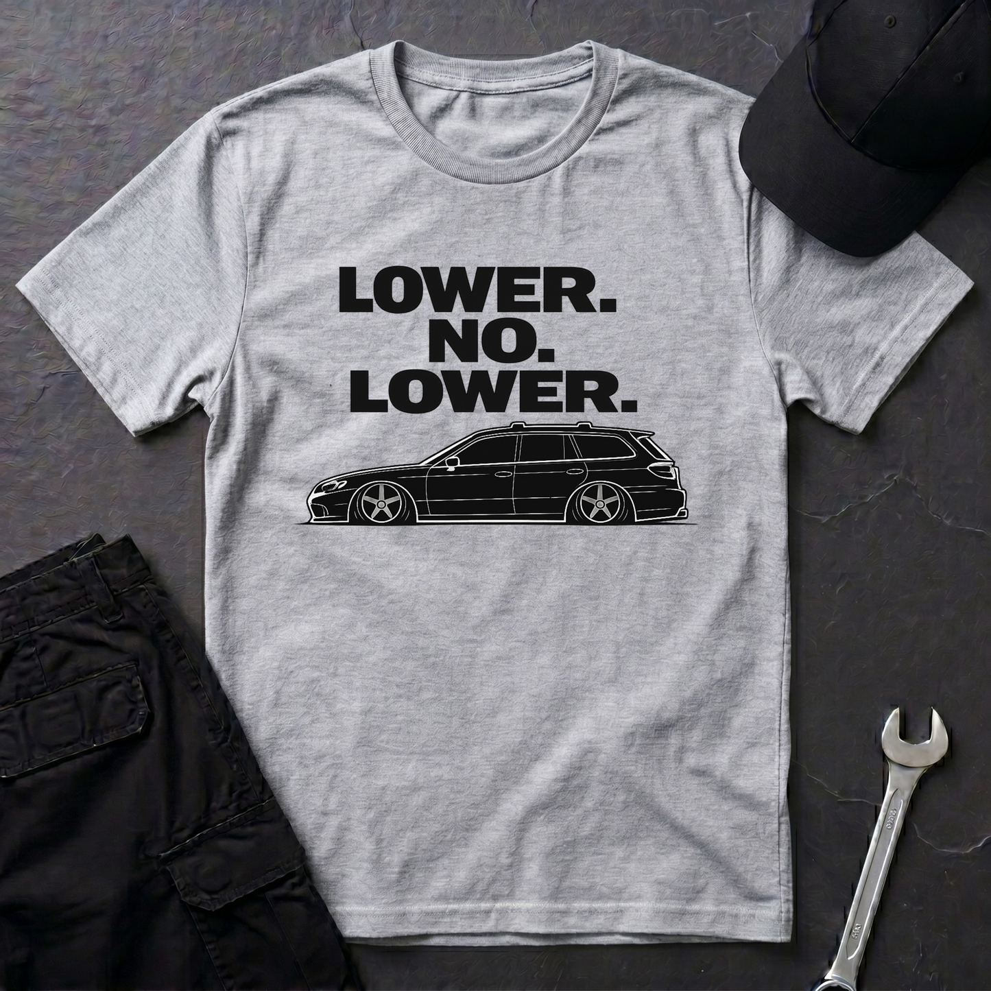 Lower No Lower black  T-Shirt