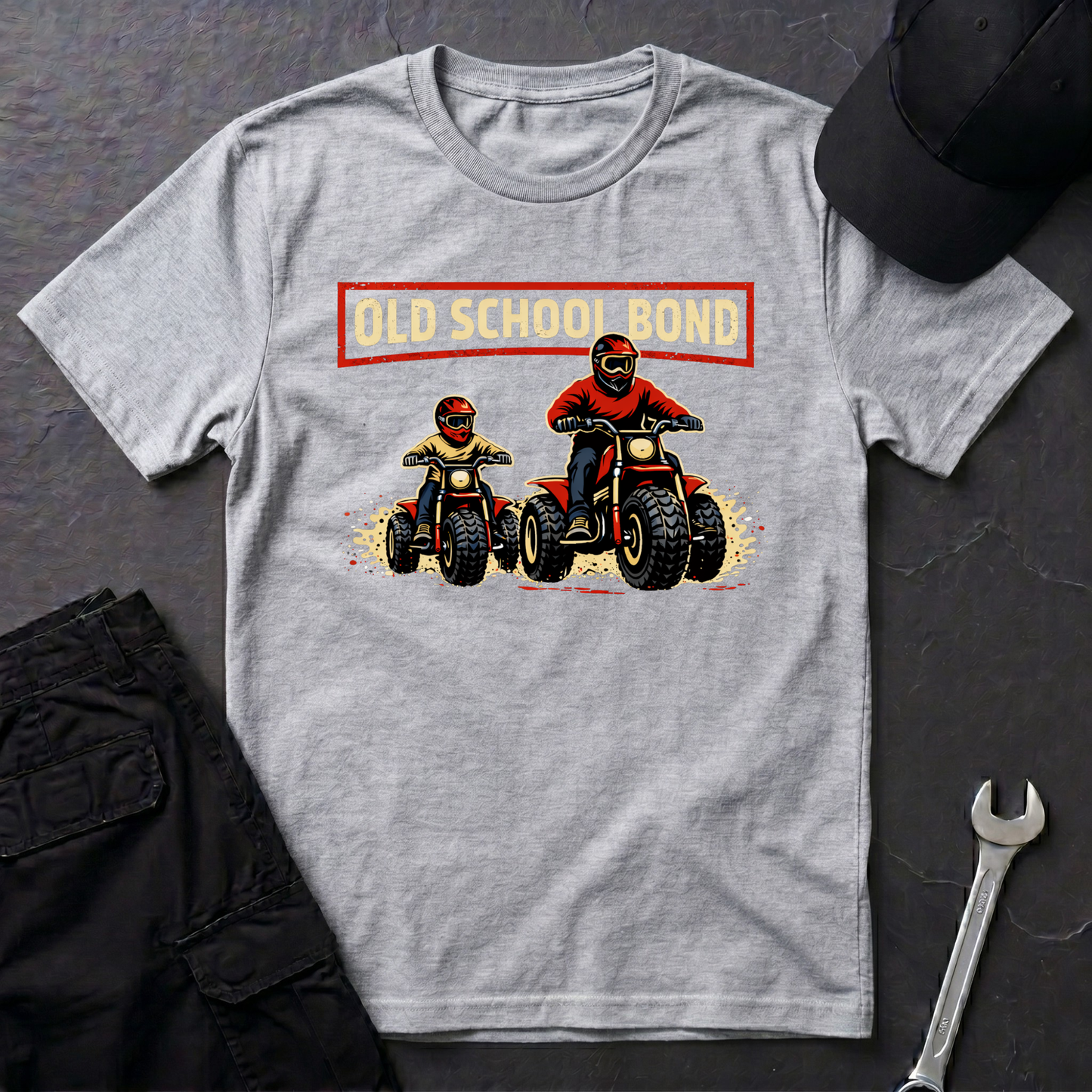 Old School Bond 3-Wheelers T-Shirt