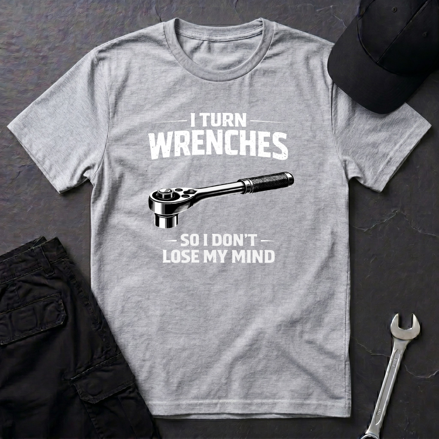 I Turn Wrenches  T-Shirt