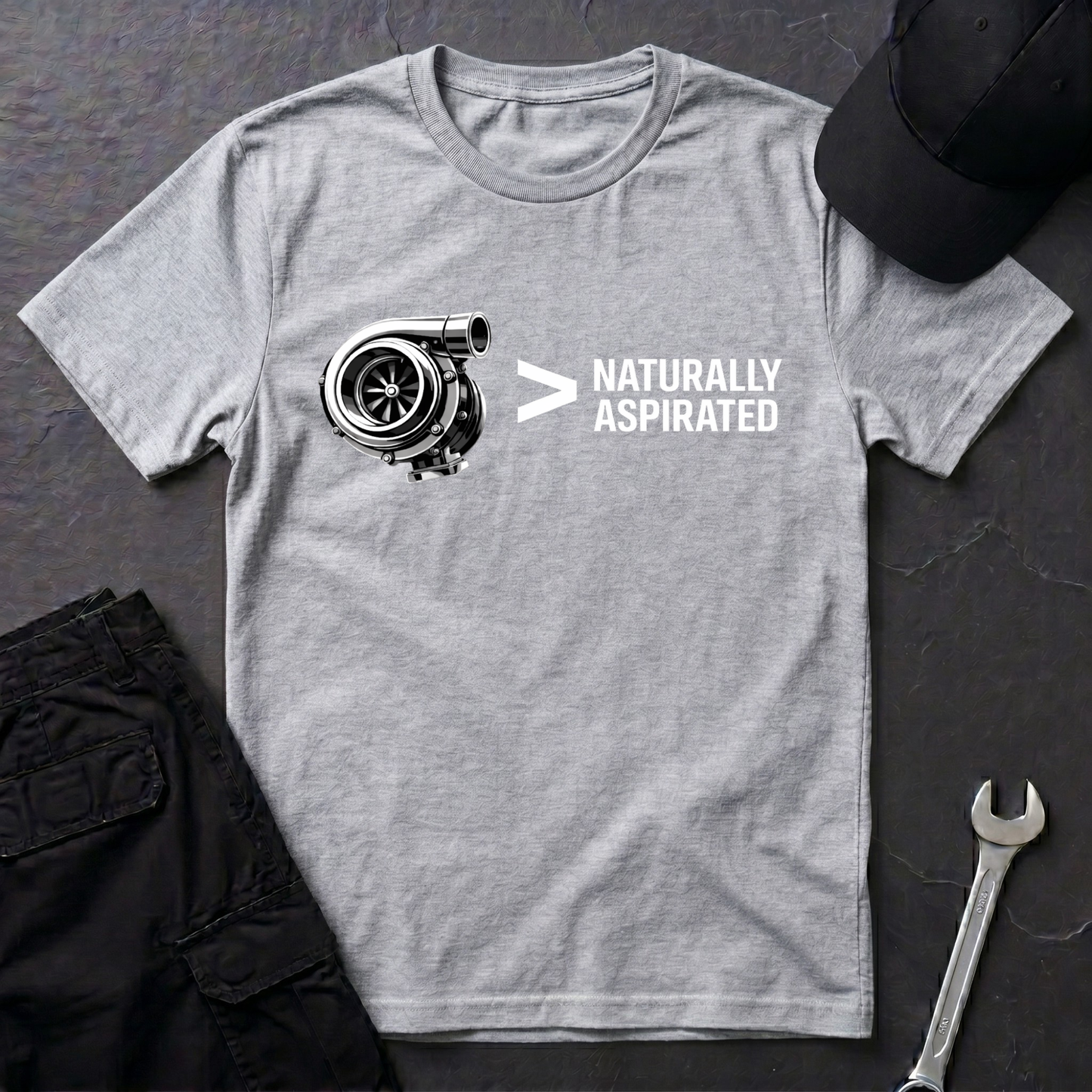 Turbo > Naturally Aspirated  T-Shirt