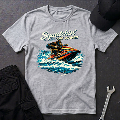 Squatchin' The Waves  T-Shirt