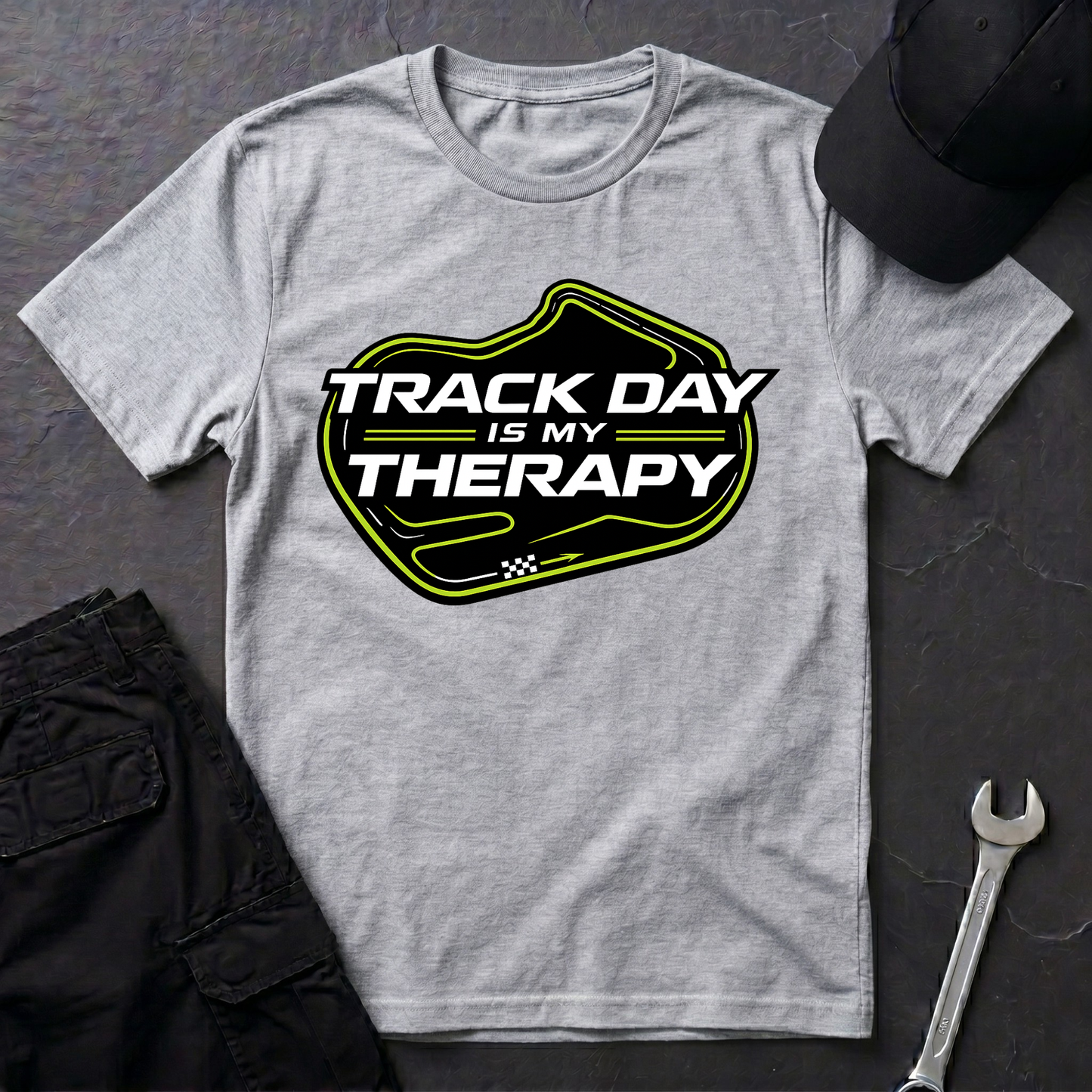 Track Day Therapy  T-Shirt