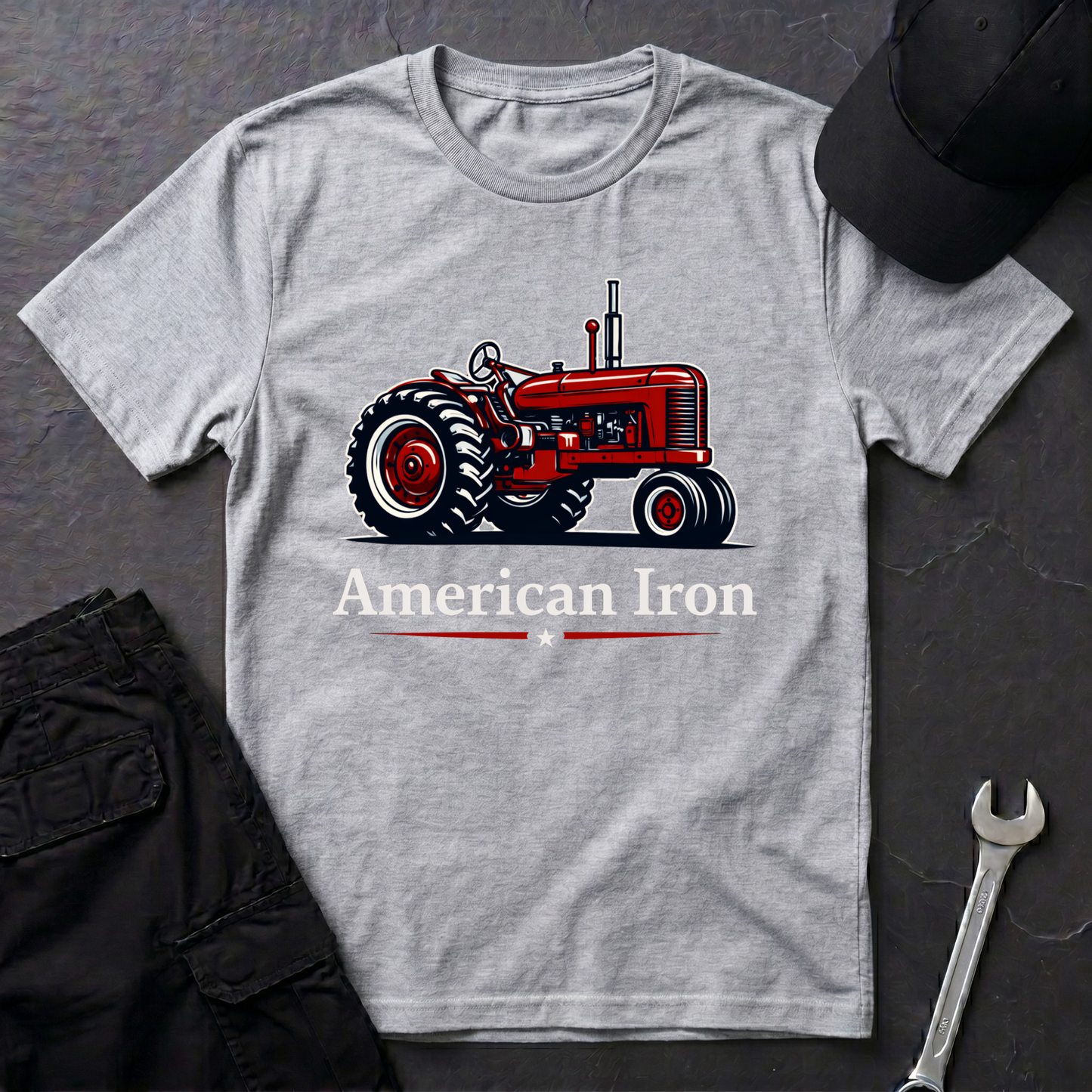 American Iron Tractor T-Shirt