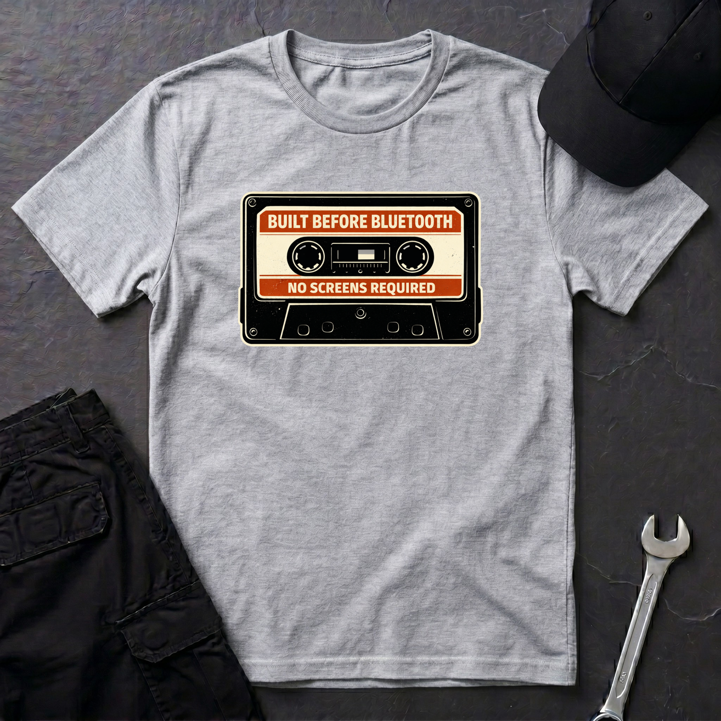 Before Bluetooth Cassette T-Shirt