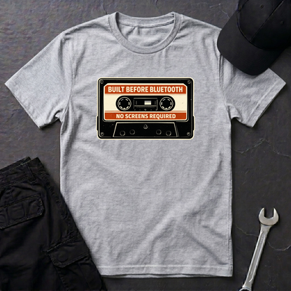 Before Bluetooth Cassette T-Shirt