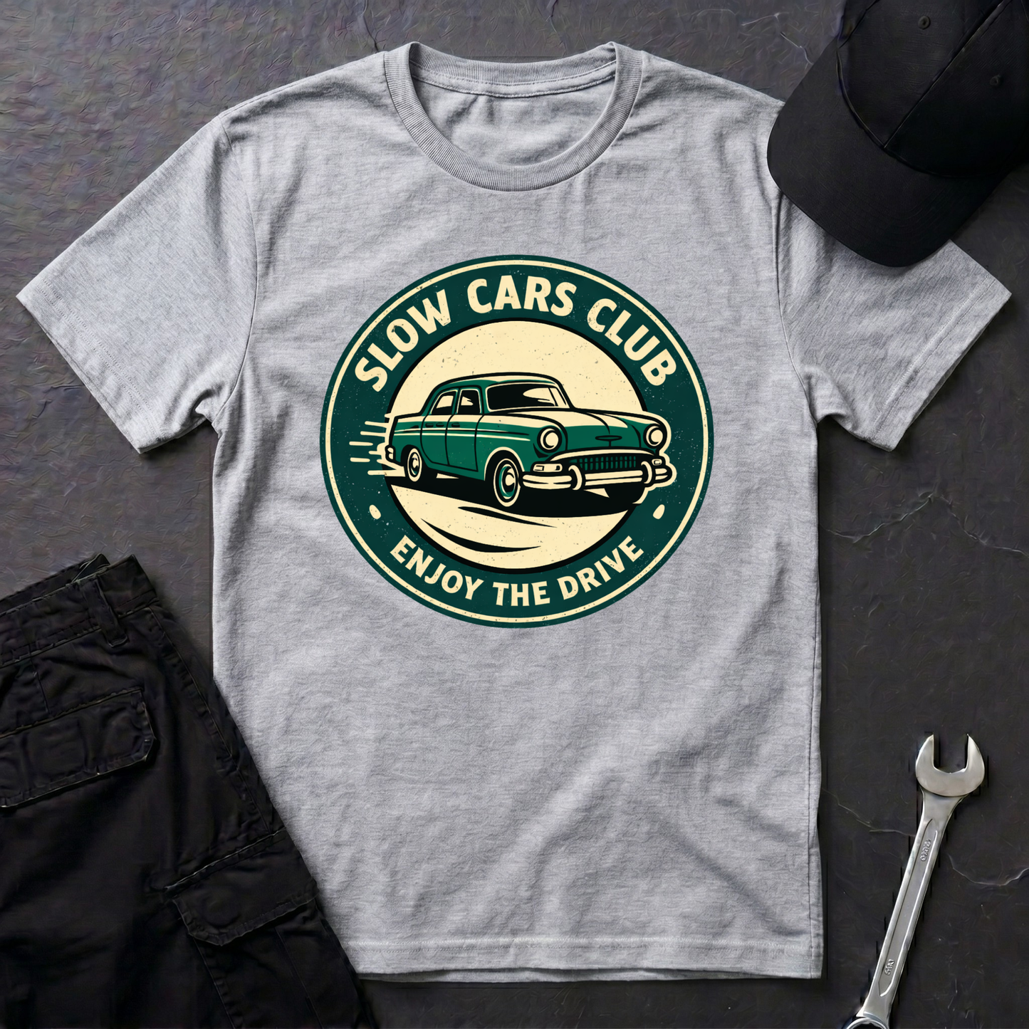 Slow Cars Club  T-Shirt