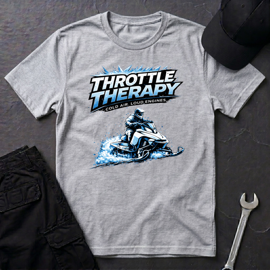 Throttle Therapy Snowmobile  T-Shirt