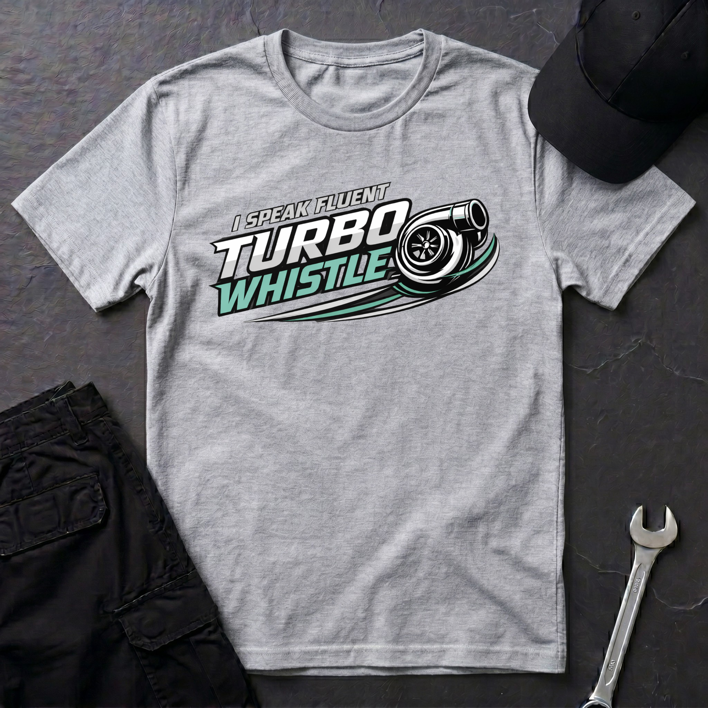 Speak Fluent Turbo Whistle  T-Shirt