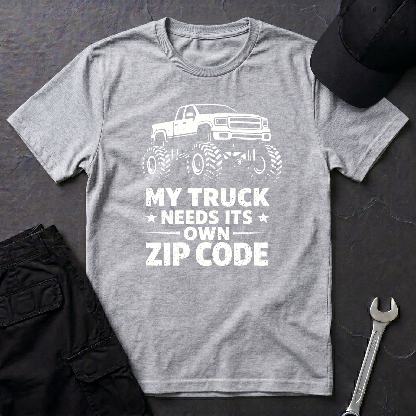 Truck Needs Zip Code  T-Shirt