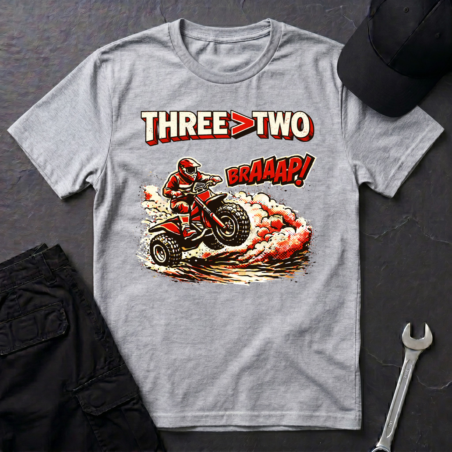 Three > Two  T-Shirt