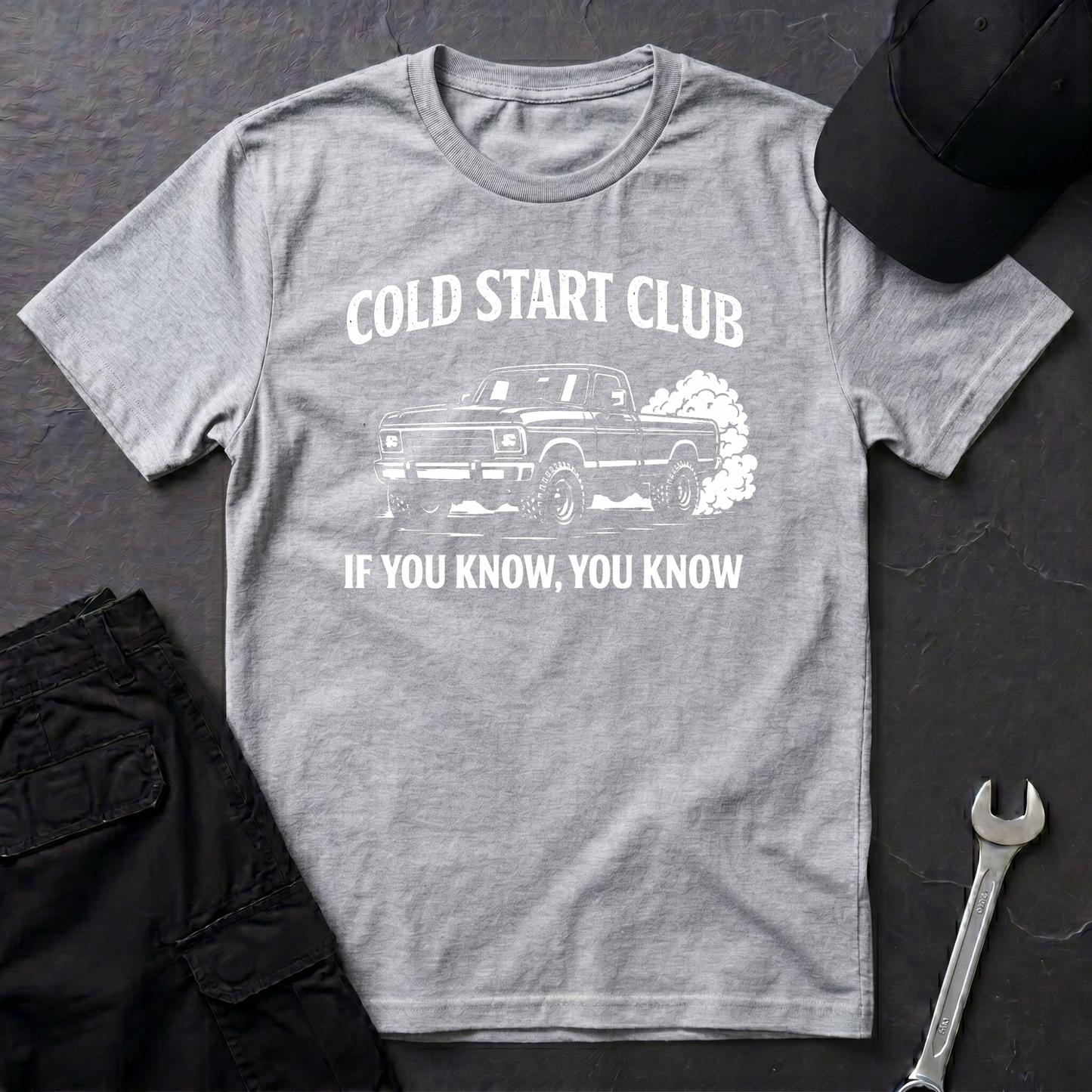 Cold Start Club Truck T-Shirt