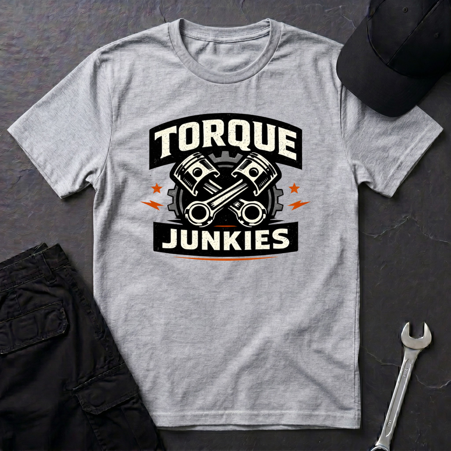 Torque Junkies Pistons  T-Shirt