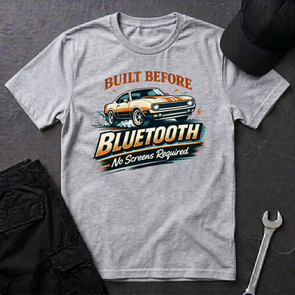 Before Bluetooth Musclecar T-Shirt
