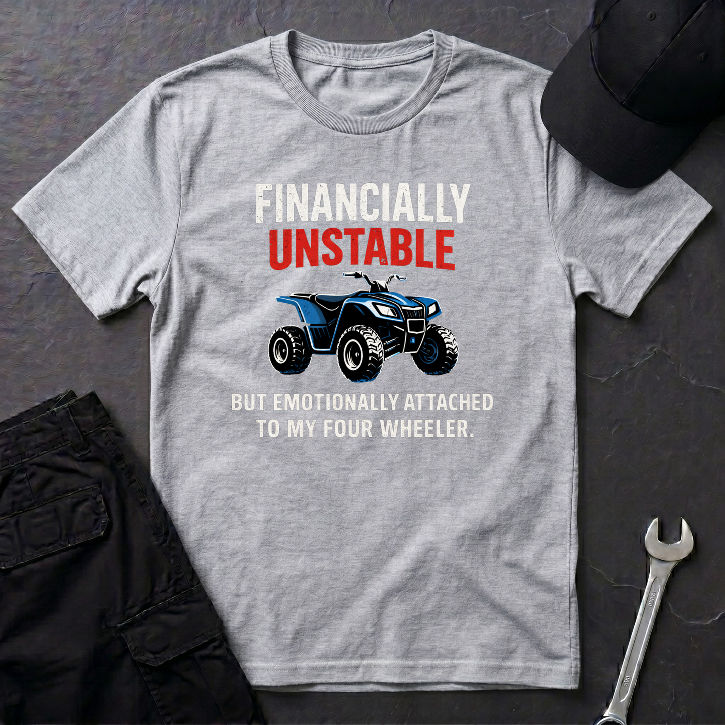 Financially Unstable Quad T-Shirt