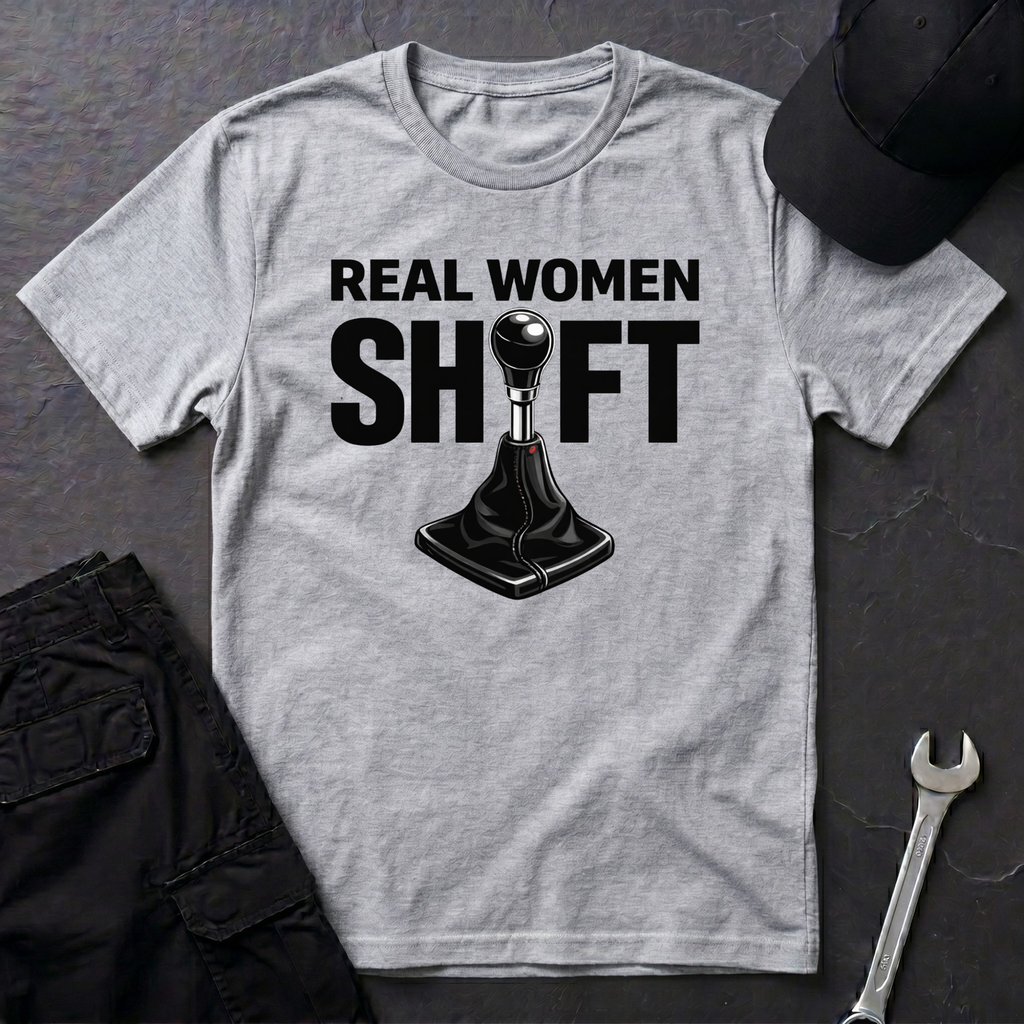 Real Women Shift black  T-Shirt