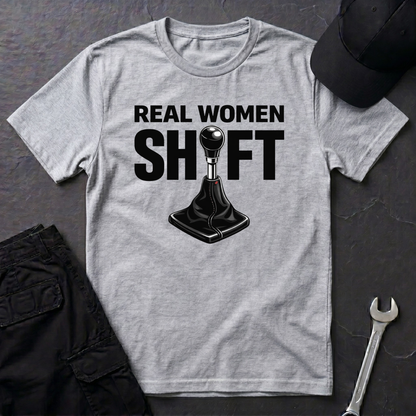 Real Women Shift black  T-Shirt