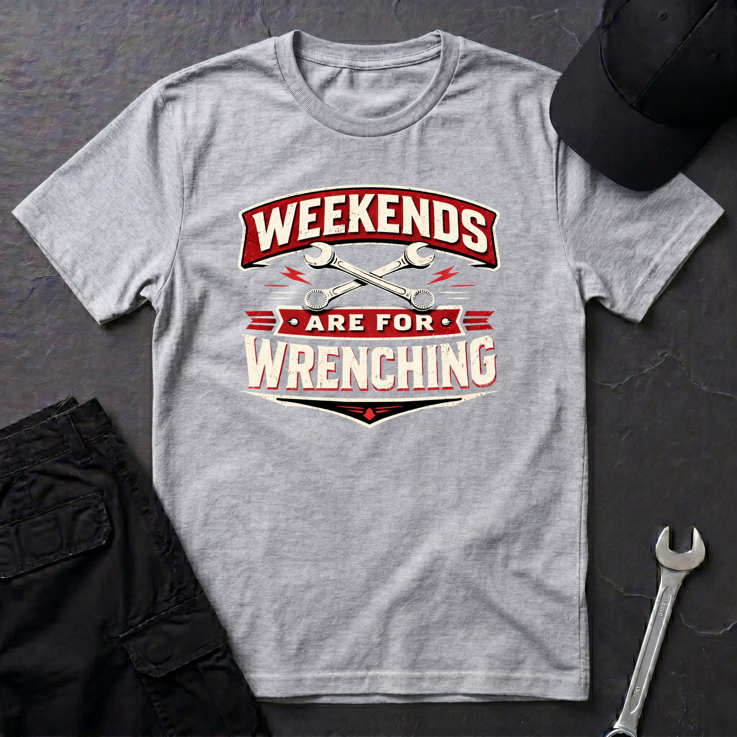 Weekends Are For Wrenching T-Shirt