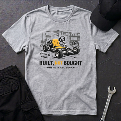 Built Not Bought Go-Cart dark T-Shirt