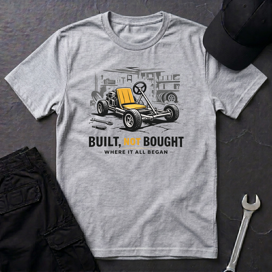 Built Not Bought Go-Cart dark T-Shirt