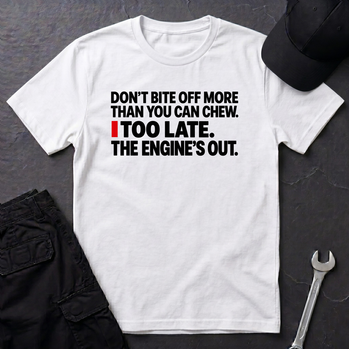 The Engine's Out  T-Shirt