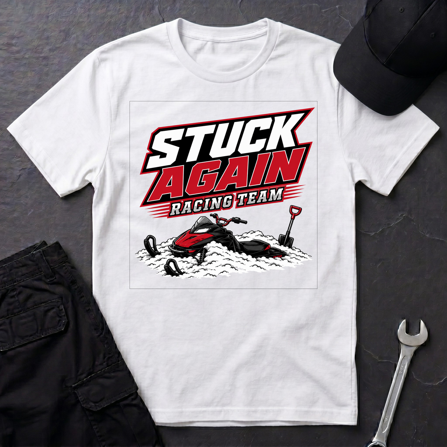 Stuck Again Racing Team  T-Shirt