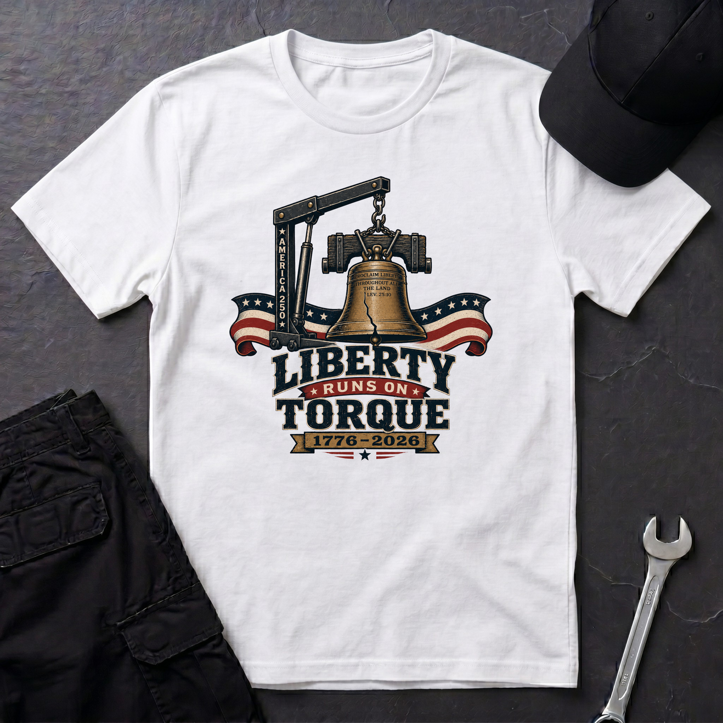 Liberty Runs On Torque   T-Shirt