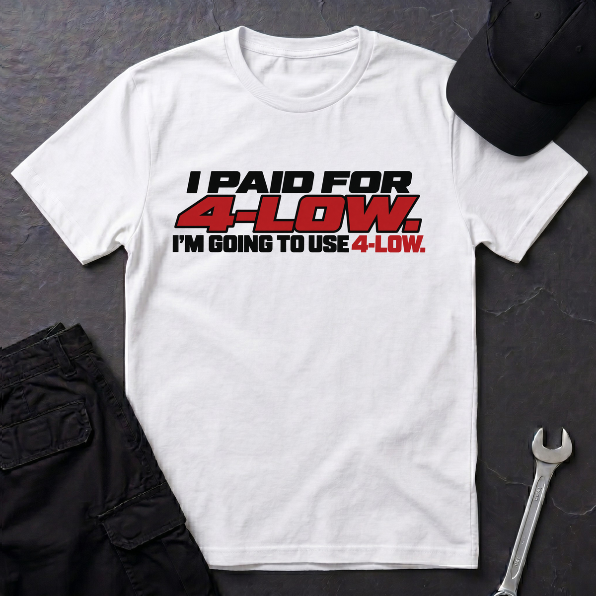 Paid For 4-Low  T-Shirt