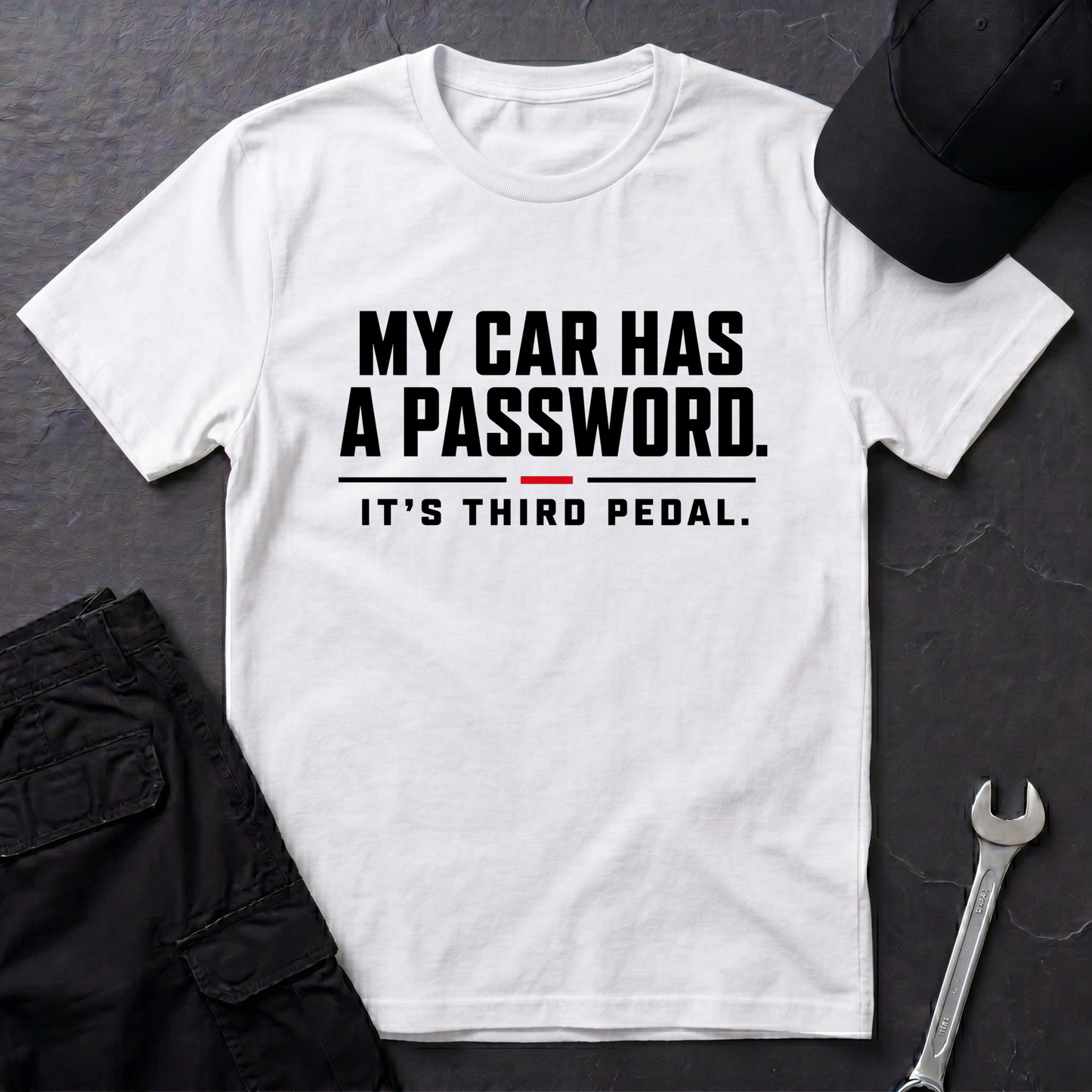 Car Has A Password  T-Shirt
