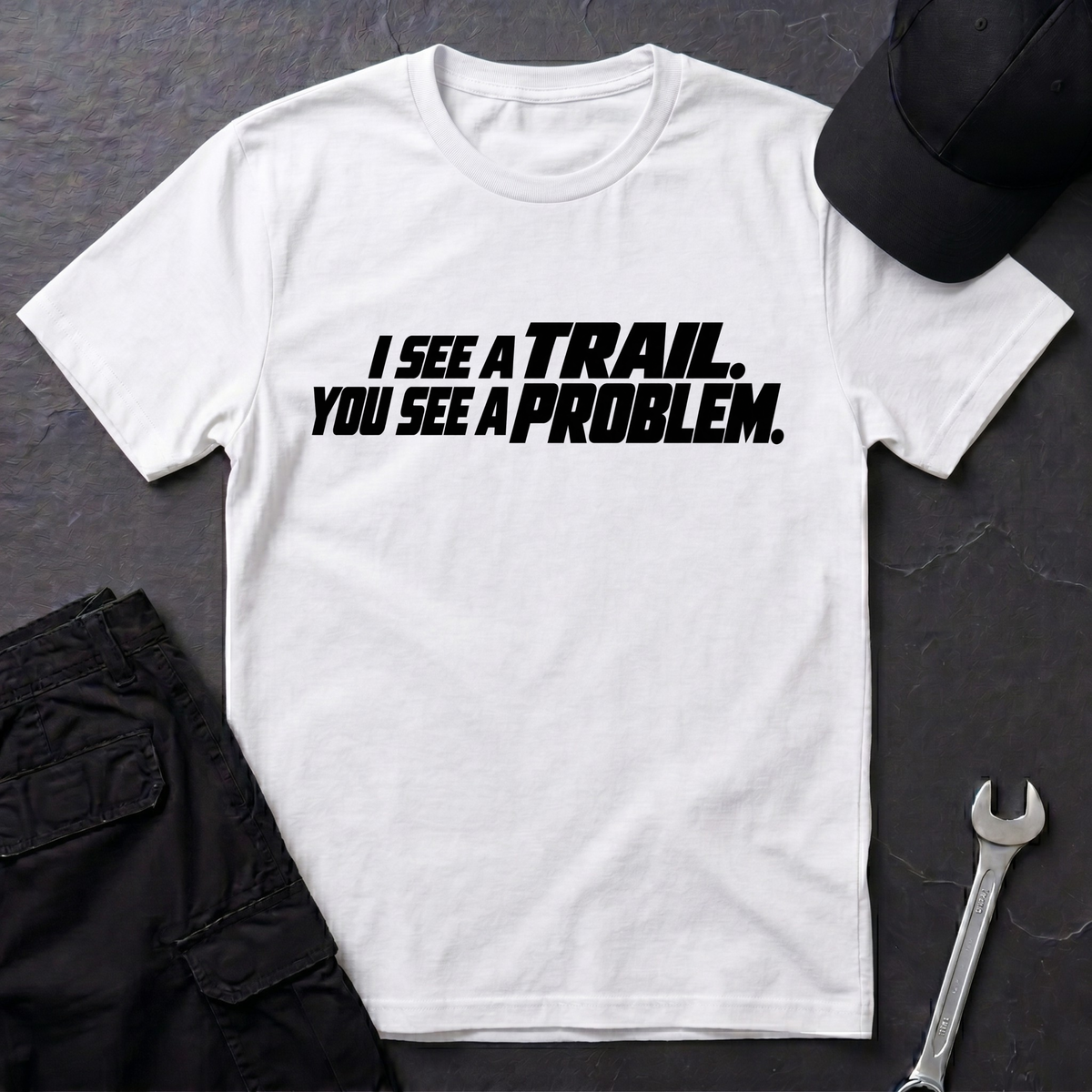 I See A Trail.  T-Shirt