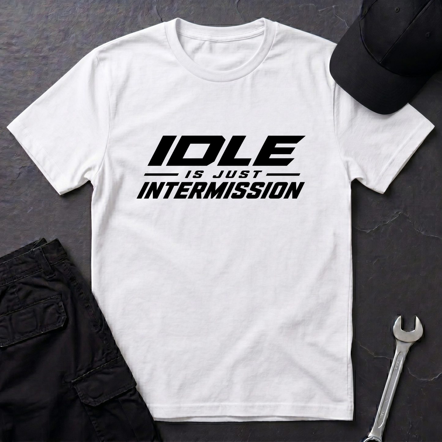 Idle Is Just Intermission  T-Shirt