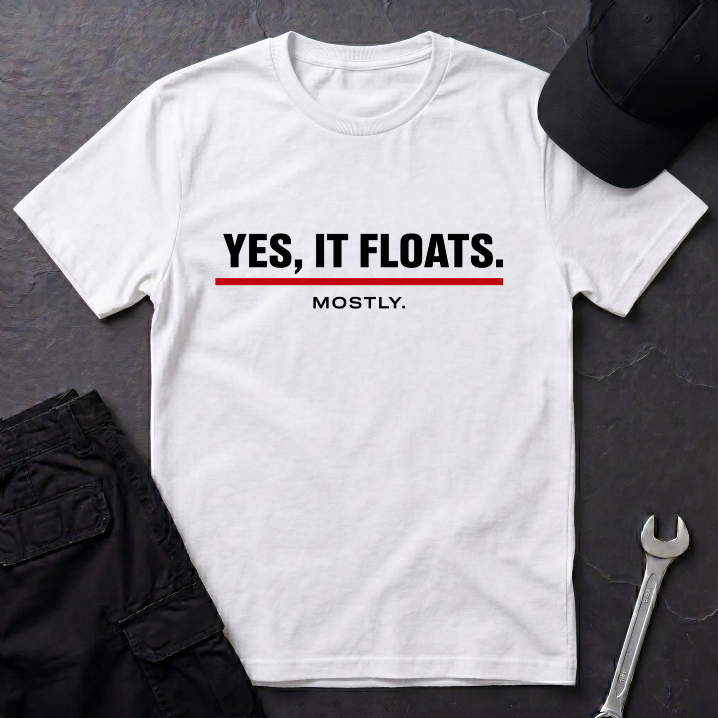 Yes, It Floats.   T-Shirt