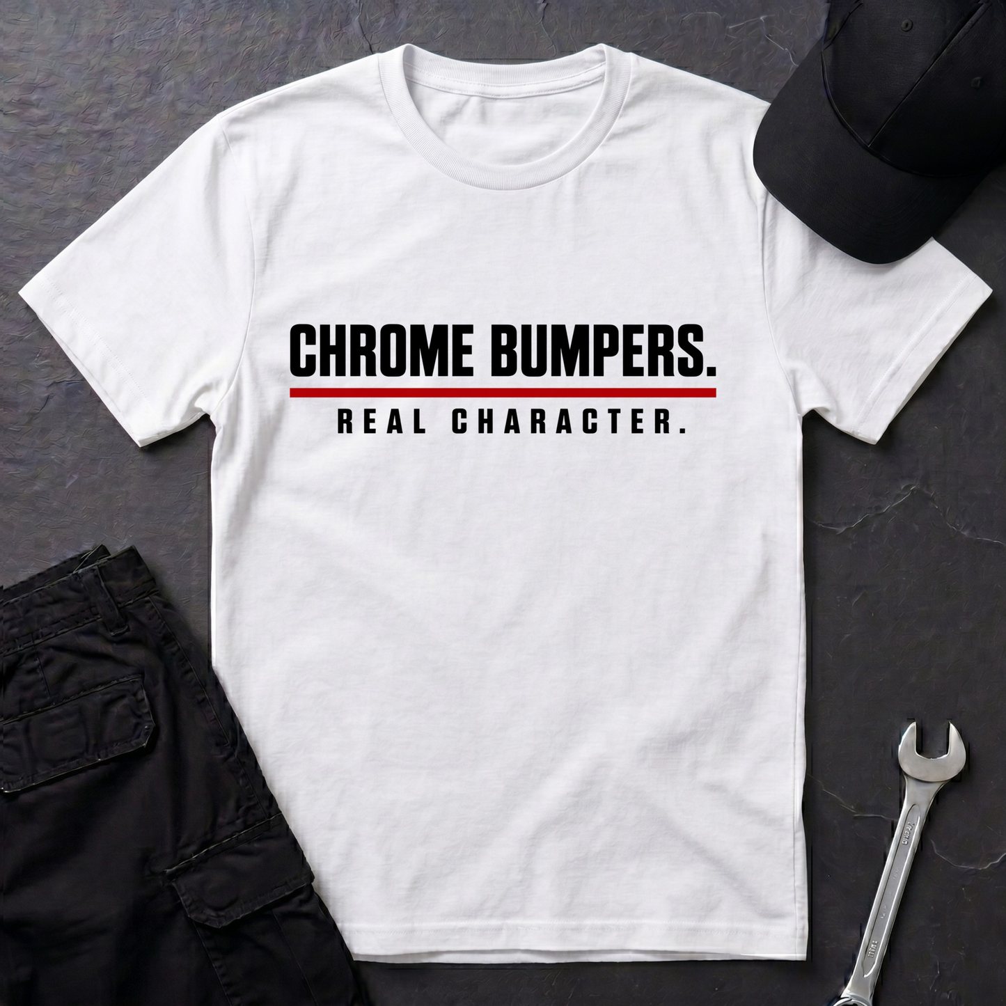 Chrome Bumpers.   T-Shirt