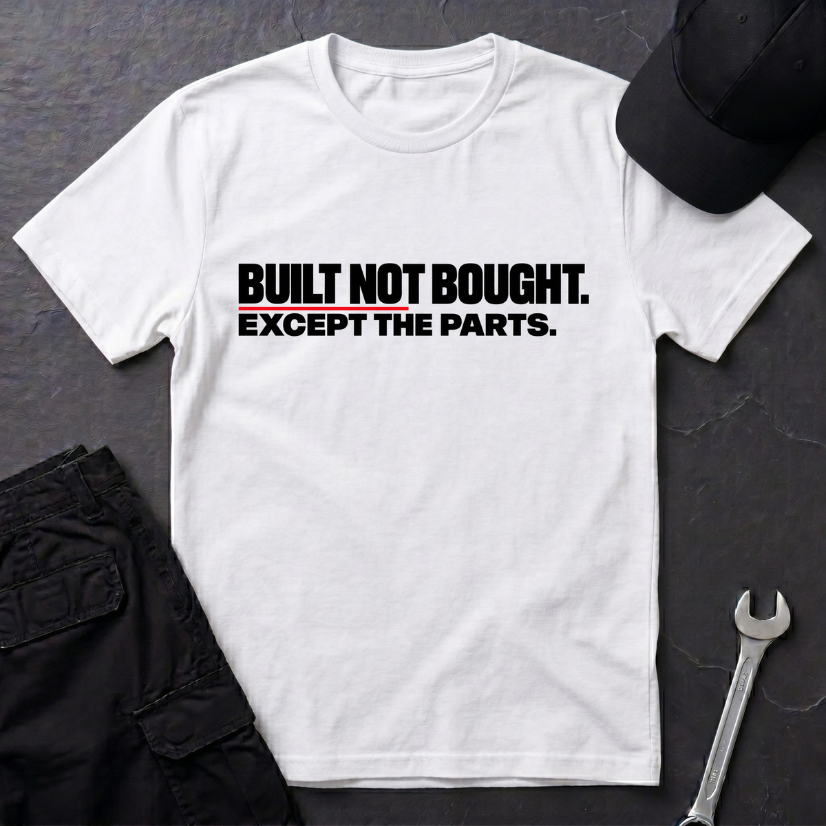 Except The Parts.  T-Shirt
