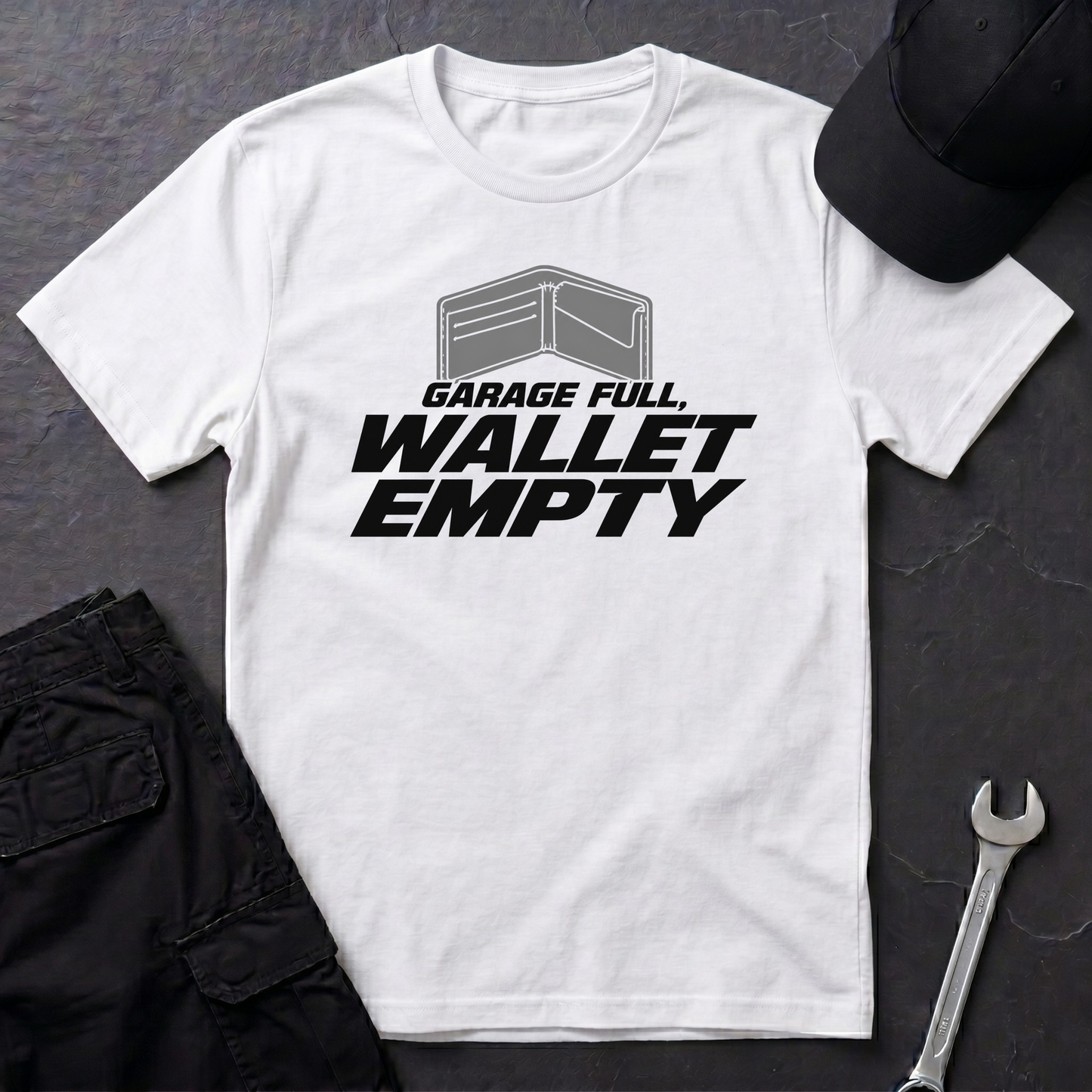 Garage Full, Wallet Empty   T-Shirt