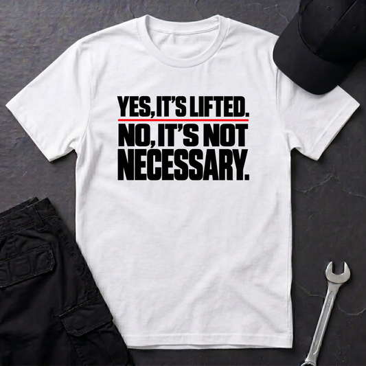 Yes, It's Lifted.  T-Shirt