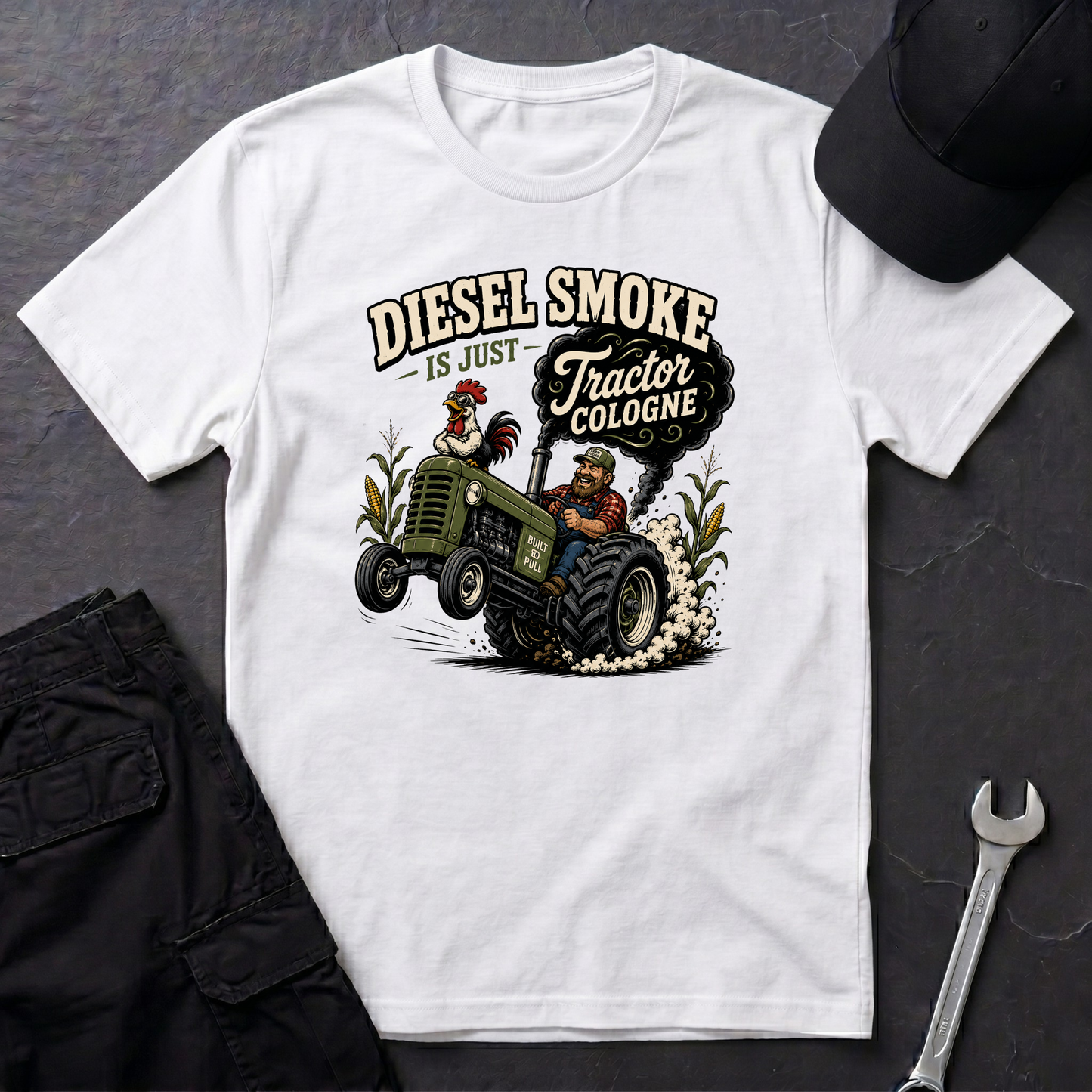 Tractor Cologne   T-Shirt