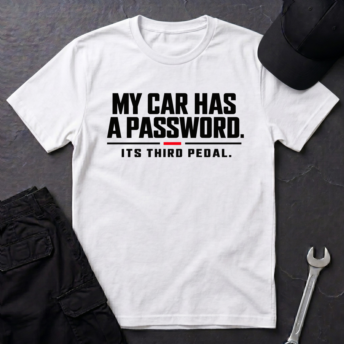 Car Has Password   T-Shirt