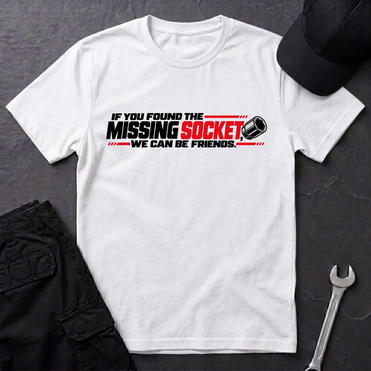 Missing Socket   T-Shirt