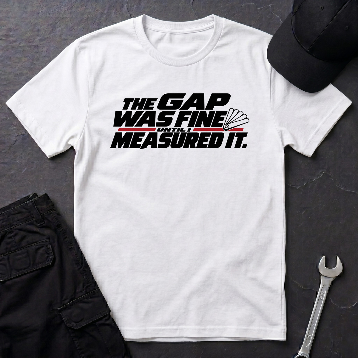 The Gap Was Fine.  T-Shirt