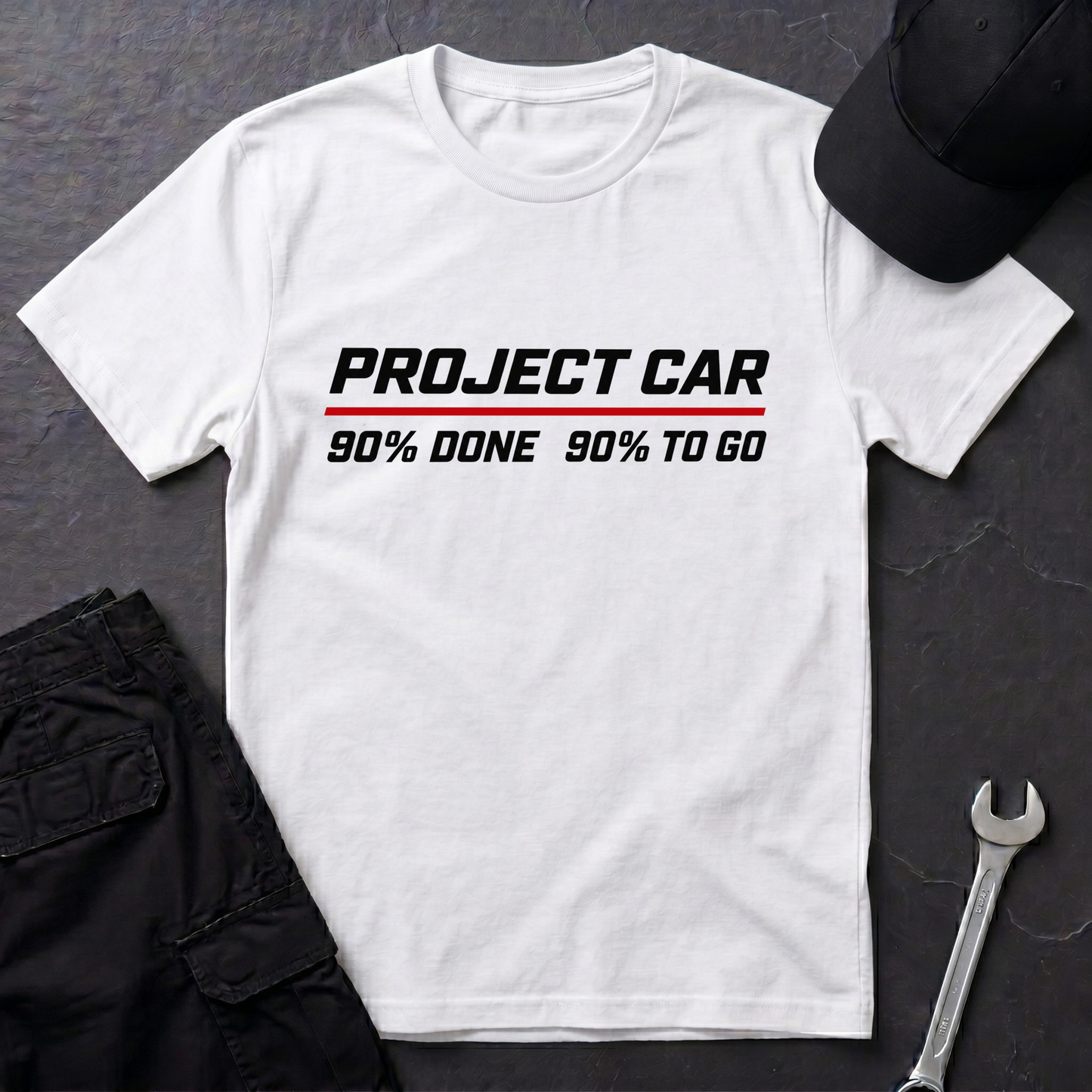 90% Done 90% To Go  T-Shirt