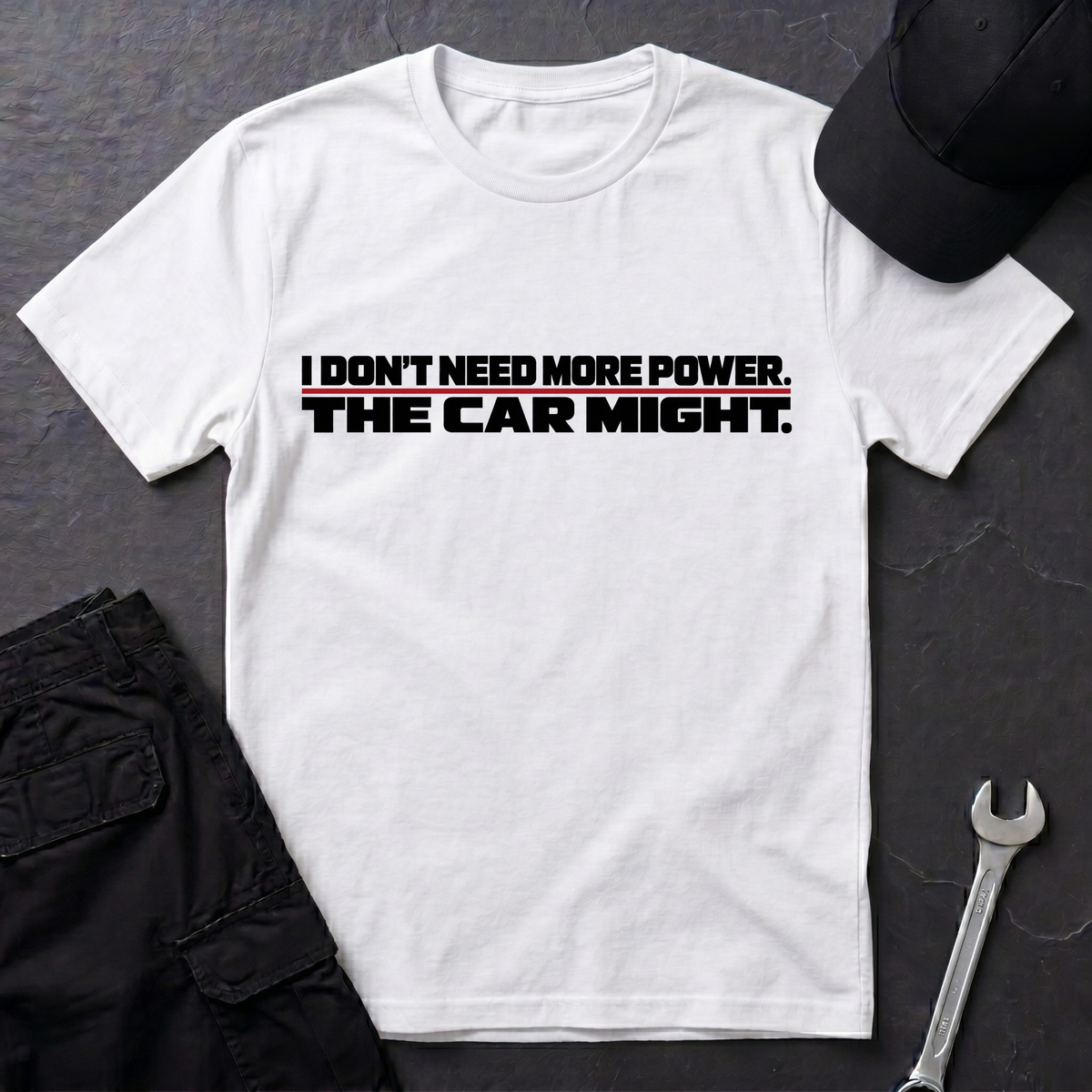 The Car Might.  T-Shirt