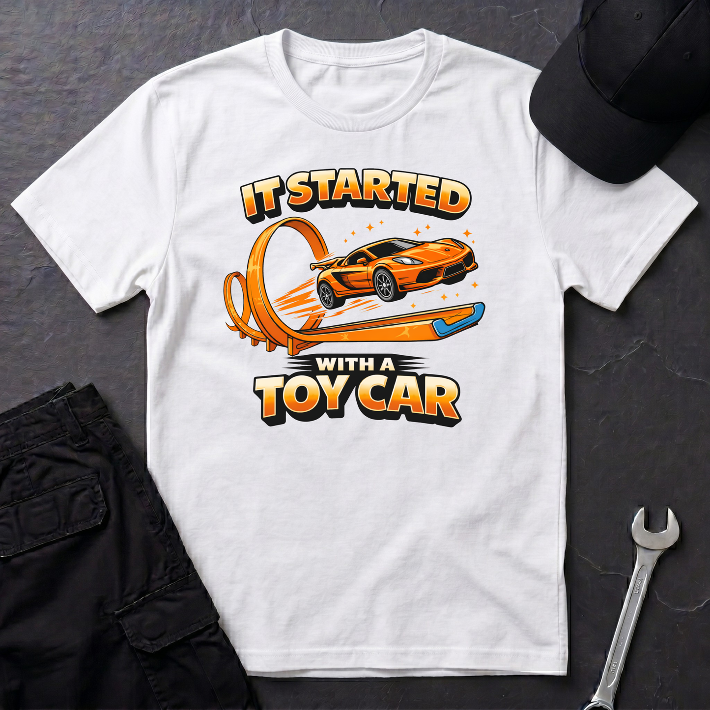 It Started With A Toy Car   T-Shirt