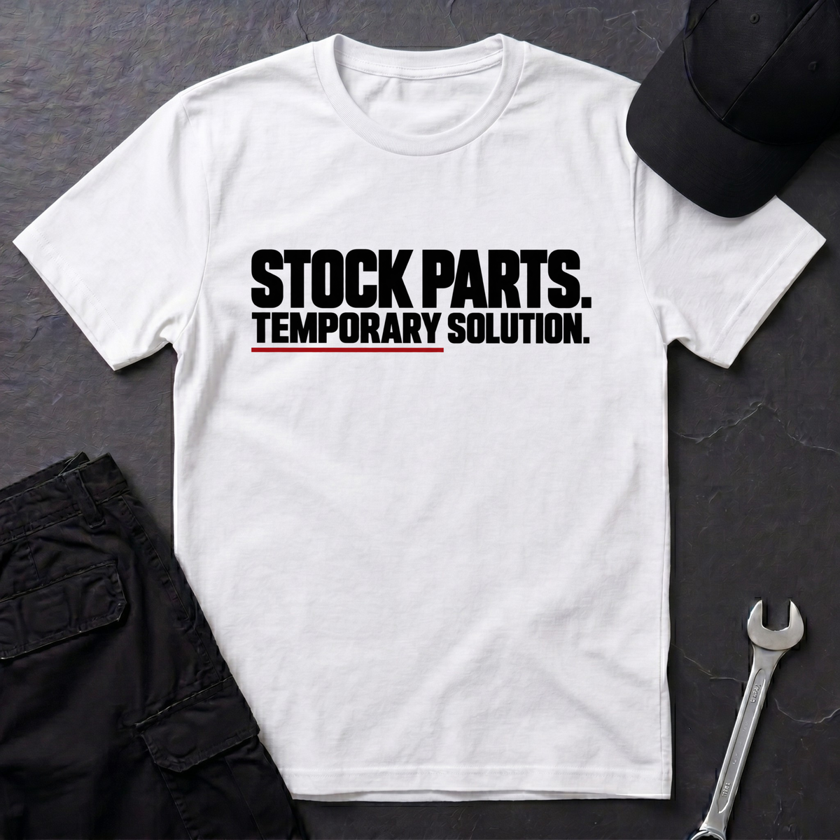 Stock Parts.  T-Shirt